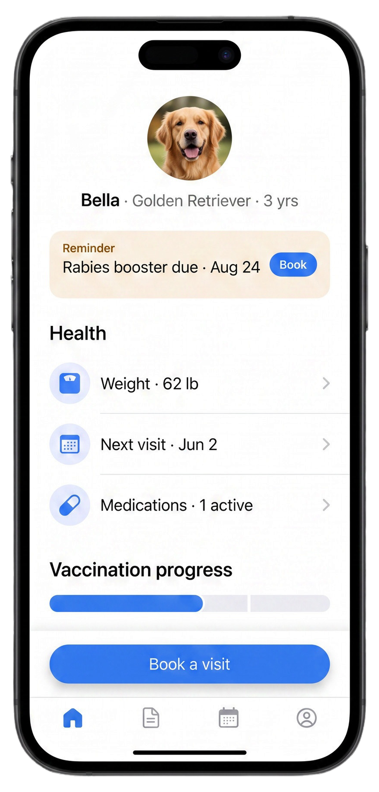 Bella pet-parent app