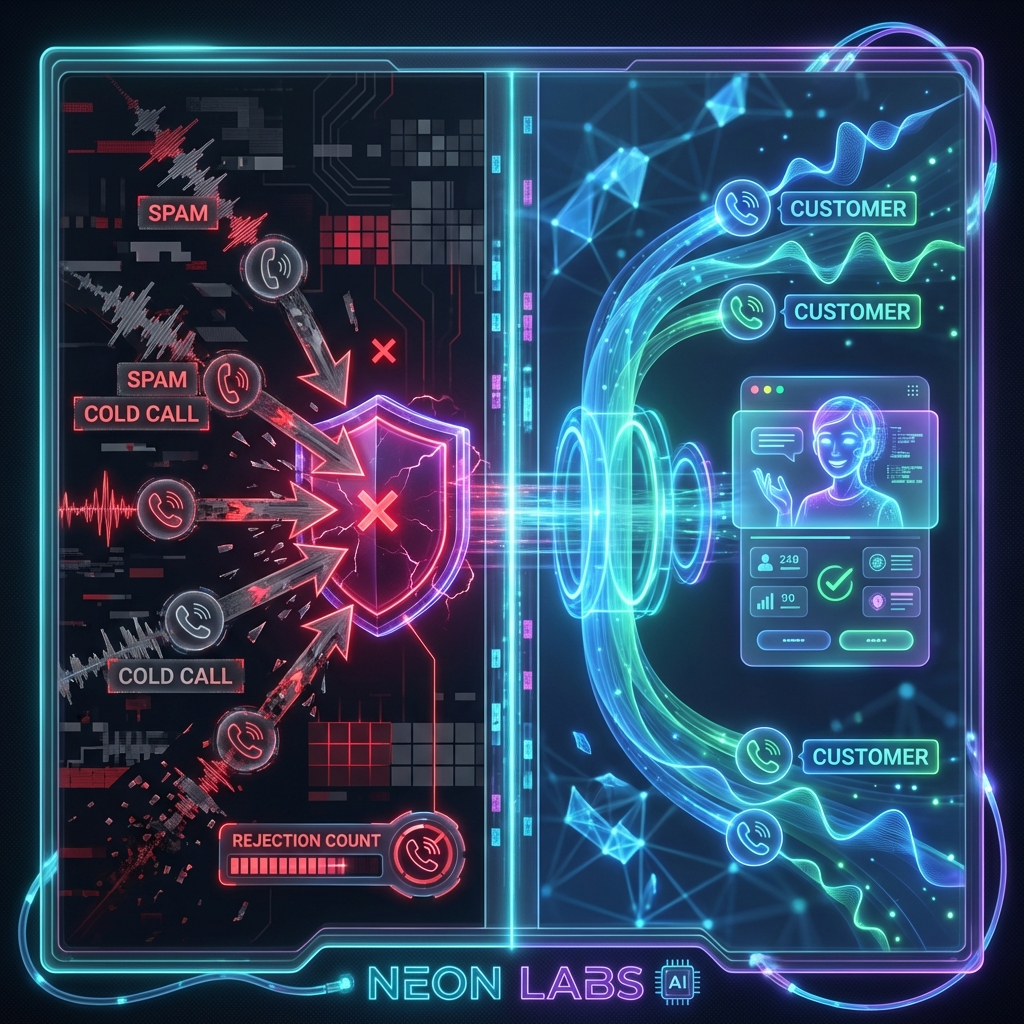 AI Spam Filter Visualization